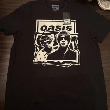 oasis live '25 블랙T셔츠