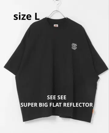 SEESEE SUPER BIG FLAT REFLECTOR 블랙 L