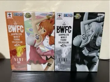원피스 피규어 나미 BWFC 조형왕 컬러 흑백 세트