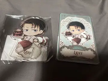 리바이 blanc 아크릴 스탠드 클리어 카드