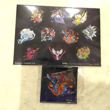 포켓몬 ZA 예약 특전 아크릴 스탠드 스티커