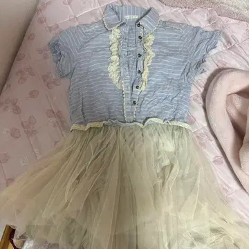 axes femme 스트라이프 패턴 튜닉 드레스