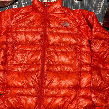 THE NORTH FACE 오렌지 다운 자켓 M 라이트