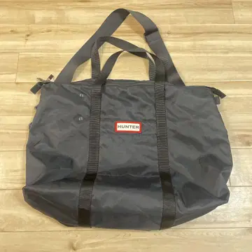 HUNTER 헌터 나일론 보스턴 백 발수 대용량 블랙
