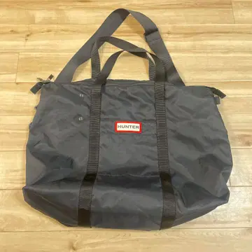 HUNTER 헌터 나일론 보스턴 백 발수 대용량 블랙