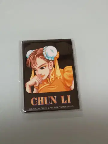 스트리트 파이터전 춘리 마그넷 미개봉 새상품