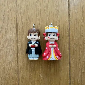 페코짱 포코짱 결혼식 기모노 키링