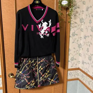 VIVAHEART x DRESSCAMP 방한 스커트 40