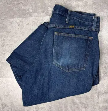 00s 36 x 30 RUSTLER 멕시코제 다크 네이비 청바지 데님
