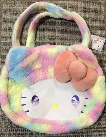 헬로키티 파스텔 레인보우 백