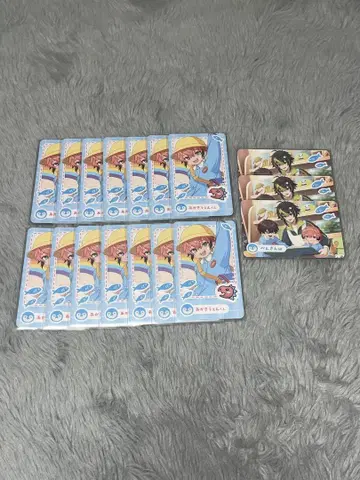 니지산지 유치원 폴라로이드풍 카드 아카기 웬