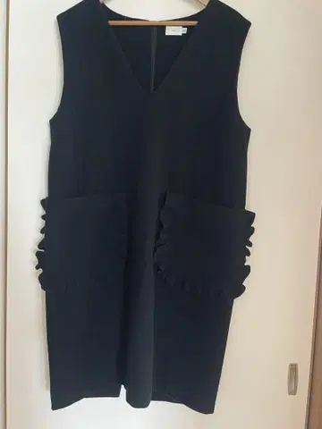 yori 오버롤 스커트 블랙