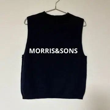 MORRIS&SONS 모리스앤선즈 베스트 사이즈 F 네이비