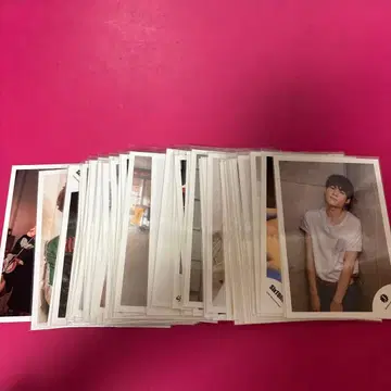 쟈니즈 SixTONES 마츠무라 호쿠토 아이돌 사진 세트 59장 세트