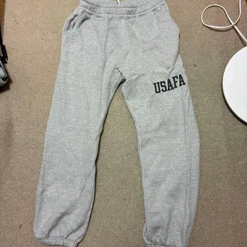 USAFA 로고 그레이 스웨트 팬츠 M