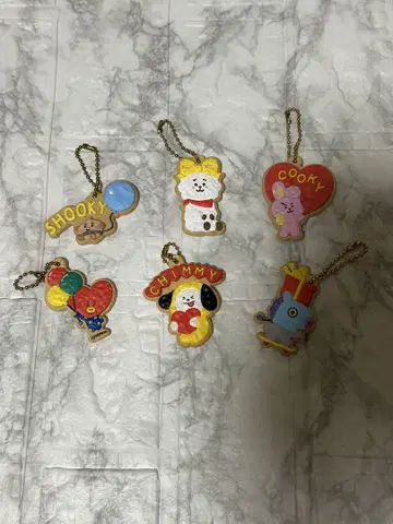 BT21 쿠키 참 6개 세트
