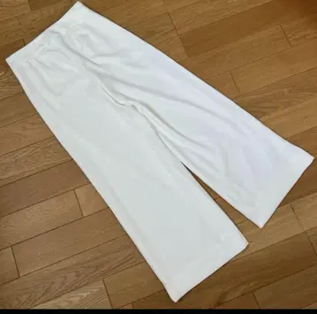 BANANA REPUBLIC 화이트 와이드 팬츠 size 4