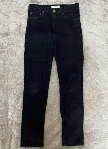 블랙 데님 팬츠 (뷰티&유스 유나이티드 애로우즈)