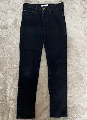 블랙 데님 팬츠 (뷰티&유스 유나이티드 애로우즈)