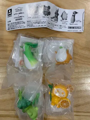 채소 요정님과 과일 요정님 엑스트라 전 4종 세트