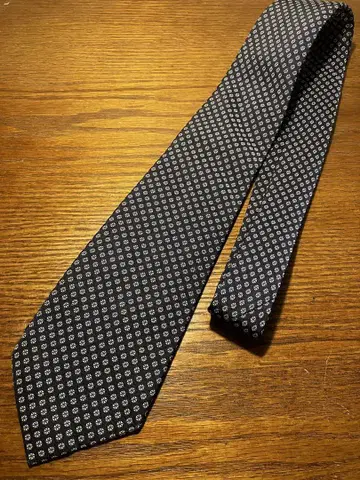 LIVERANO & LIVERANO 네이비 코몬 타이 이탈리아제 리베라노