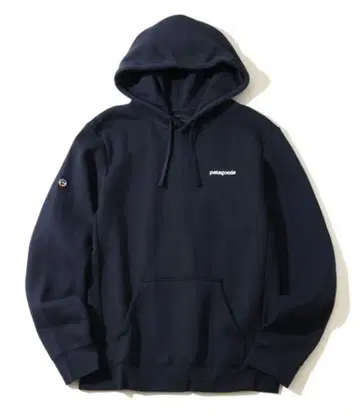 patagonia 네이비 후드 부착 후드티