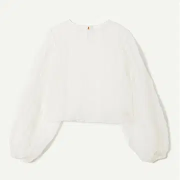 Leinwande Recycle Organdy Pleats Top