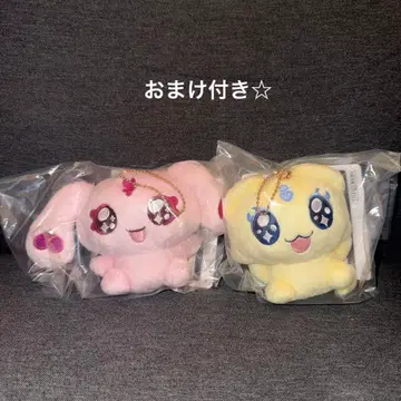 제일복권 프리큐어 봉제 인형 마스코트 세트 멧플 미플 포룬