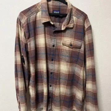 patagonia 패턴 플란넬 셔츠
