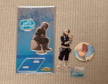 나의 히어로 아카데미아 토도로키 쇼토 아크릴 스탠드 캔뱃지 3개 세트