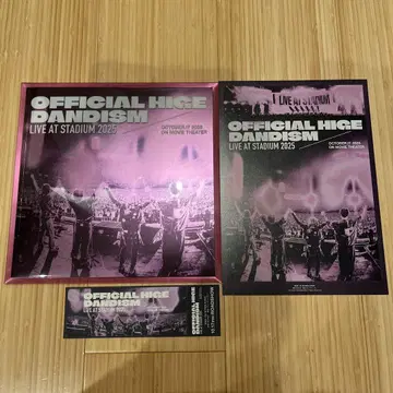 Officialdism LIVE at STADIUM 팜플렛 영화