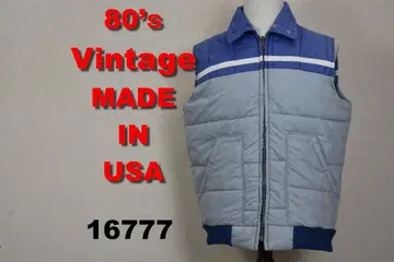 80's 퀼팅 베스트 USA제 16777 00 66 70 90 50