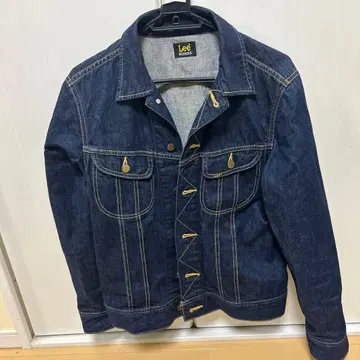 Lee Riders 데님 자켓 다크 블루