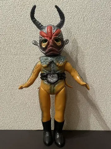 [ 가면라이더 괴인 ] 지옥 썬더 구 반다이 당시 물건 소프트 비닐