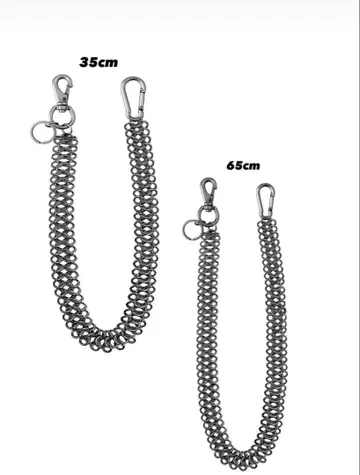 [ Rosen Kreuz ] vertebrae chain 65cm
