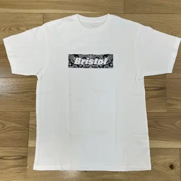 FCRB 페이즐리 박스 로고 티셔츠