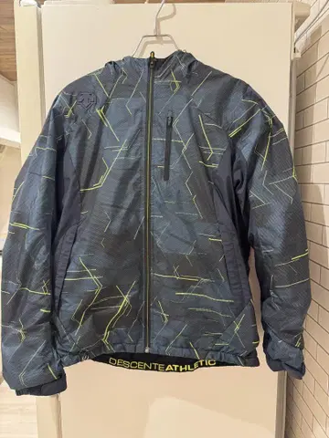 DESCENTE ATHLETIC 나일론 자켓 팬츠 세트 두꺼운 원단