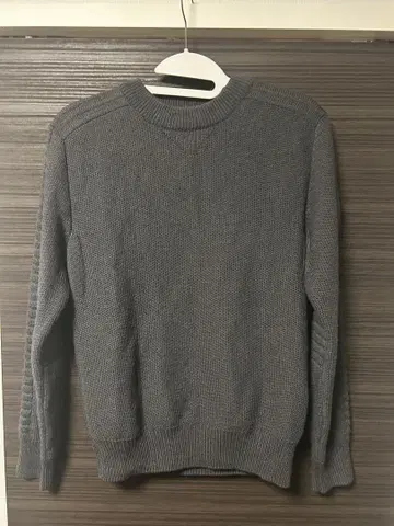 CANADA GOOSE 그레이 크루넥 스웨터
