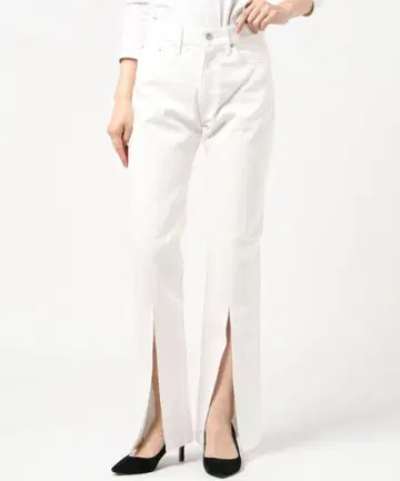 RIGID DENIM SLITED PANTS 존 로렌스 설리번