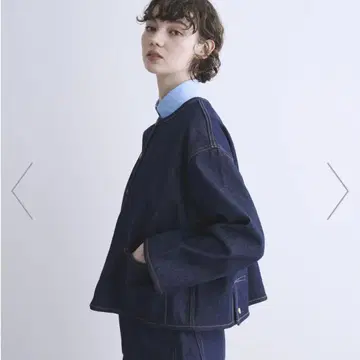 새상품급 트래디셔널 웨더웨어 아클리 A라인 데님 자켓