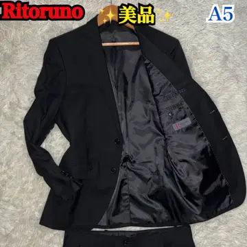 새상품급 Ritoruno 비즈니스 정장 블랙 A5