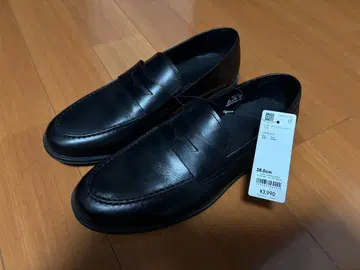 [ GU ] 가죽 플랫 로퍼 28.0cm