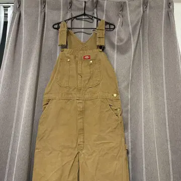 DICKIES 브라운 오버롤