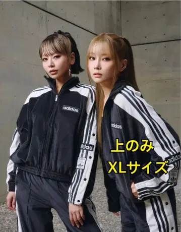 adidas W ADIBREAK VELOUR TT 블랙 XL