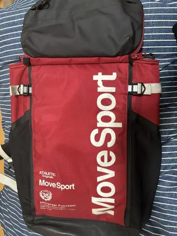 MoveSport 빨간색 백팩