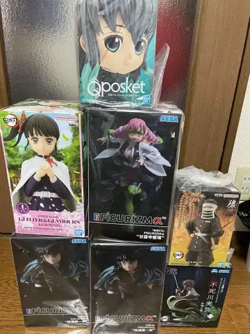 귀멸의 칼날 토키토 무이치로 피규어 칸로지 미츠리 시나즈가와 사네미 고토