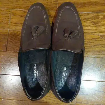 Gianni Russo 브라운 로퍼 태슬 포함