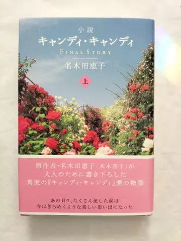 오비 포함 초판 소설 캔디 캔디 FINAL STORY 상 나기타 케이코