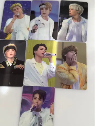 BTS MOVIE WEEKS 포토 카드 7장 세트