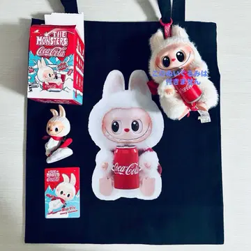 코카콜라 러브브 피규어 토트백 세트
